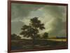 Landscape with Shepherds and Peasants-Jacob Van Ruysdael-Framed Giclee Print