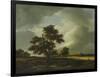 Landscape with Shepherds and Peasants-Jacob Van Ruysdael-Framed Giclee Print