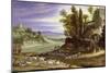 Landscape with Shepherds and the Supper at Emmaus-Marten Ryckaert-Mounted Giclee Print