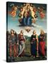 Landscape with Silvia and Satyr-Perugino-Stretched Canvas