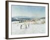 Landscape with Skiers, 1889-Carl-Edvard Diriks-Framed Giclee Print