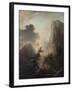 Landscape with Spruce, c.1780-Elias Martin-Framed Giclee Print