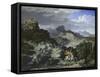 Landscape with St, George, 1807-Joseph Anton Koch-Framed Stretched Canvas