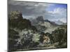 Landscape with St, George, 1807-Joseph Anton Koch-Mounted Giclee Print