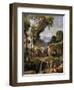 Landscape with St. Jerome, 1852-Giacinto Gigante-Framed Giclee Print