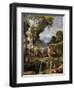 Landscape with St. Jerome, 1852-Giacinto Gigante-Framed Giclee Print