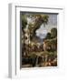 Landscape with St. Jerome, 1852-Giacinto Gigante-Framed Giclee Print