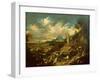 Landscape With Stormy Sea-Alessandro Magnasco-Framed Giclee Print