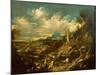 Landscape With Stormy Sea-Alessandro Magnasco-Mounted Giclee Print