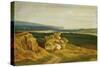 Landscape with Sun Hats, 1825-Friedrich Philipp Reinhold-Stretched Canvas
