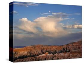 Landscape with sunset over Bryce Canyon National Park, Utah, USA-Panoramic Images-Stretched Canvas