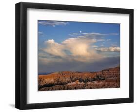 Landscape with sunset over Bryce Canyon National Park, Utah, USA-Panoramic Images-Framed Photographic Print