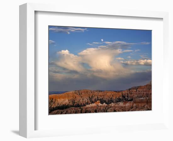 Landscape with sunset over Bryce Canyon National Park, Utah, USA-Panoramic Images-Framed Photographic Print