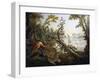 Landscape with Swans-Francois Boucher-Framed Giclee Print