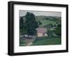 Landscape with Thatched Barn-Robert Polhill Bevan-Framed Giclee Print