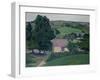 Landscape with Thatched Barn-Robert Polhill Bevan-Framed Giclee Print