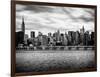 Landscape with the Chrysler Building and Empire State Building Views-Philippe Hugonnard-Framed Photographic Print