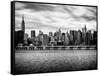 Landscape with the Chrysler Building and Empire State Building Views-Philippe Hugonnard-Framed Stretched Canvas