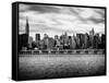 Landscape with the Chrysler Building and Empire State Building Views-Philippe Hugonnard-Framed Stretched Canvas