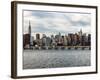 Landscape with the Chrysler Building and Empire State Building Views-Philippe Hugonnard-Framed Photographic Print