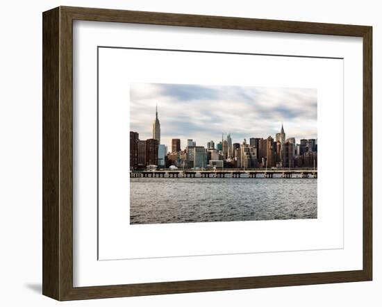 Landscape with the Chrysler Building and Empire State Building Views-Philippe Hugonnard-Framed Art Print