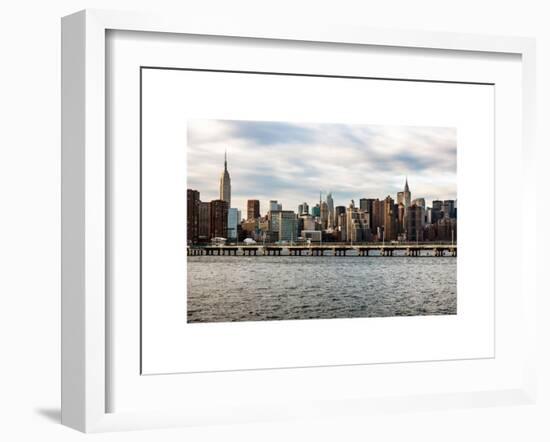 Landscape with the Chrysler Building and Empire State Building Views-Philippe Hugonnard-Framed Art Print
