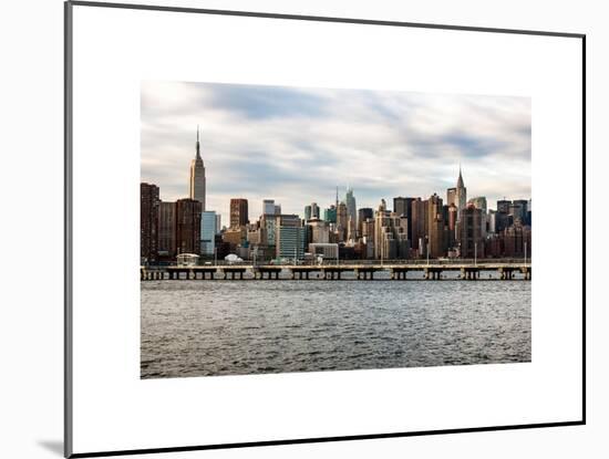 Landscape with the Chrysler Building and Empire State Building Views-Philippe Hugonnard-Mounted Art Print