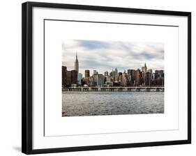 Landscape with the Chrysler Building and Empire State Building Views-Philippe Hugonnard-Framed Art Print