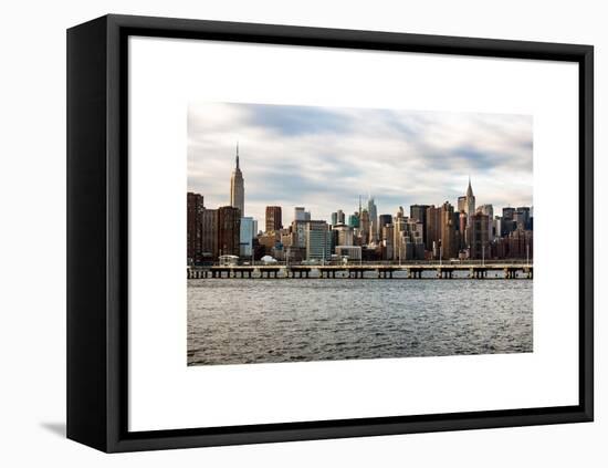 Landscape with the Chrysler Building and Empire State Building Views-Philippe Hugonnard-Framed Stretched Canvas