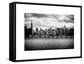 Landscape with the Chrysler Building and Empire State Building Views-Philippe Hugonnard-Framed Stretched Canvas