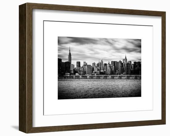 Landscape with the Chrysler Building and Empire State Building Views-Philippe Hugonnard-Framed Art Print