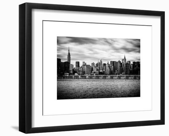 Landscape with the Chrysler Building and Empire State Building Views-Philippe Hugonnard-Framed Art Print