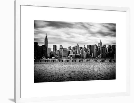 Landscape with the Chrysler Building and Empire State Building Views-Philippe Hugonnard-Framed Art Print