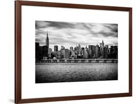 Landscape with the Chrysler Building and Empire State Building Views-Philippe Hugonnard-Framed Art Print