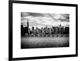 Landscape with the Chrysler Building and Empire State Building Views-Philippe Hugonnard-Framed Art Print