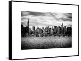 Landscape with the Chrysler Building and Empire State Building Views-Philippe Hugonnard-Framed Stretched Canvas