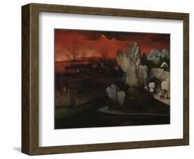 Landscape with the Destruction of Sodom and Gomorrah, C. 1520-Joachim Patinir-Framed Giclee Print