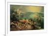 Landscape with the Fall of Icarus, about 1558-Pieter Bruegel the Elder-Framed Giclee Print