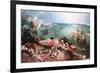 Landscape with the Fall of Icarus, C1555-Pieter Bruegel the Elder-Framed Giclee Print