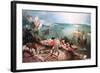 Landscape with the Fall of Icarus, C1555-Pieter Bruegel the Elder-Framed Giclee Print
