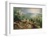 Landscape with the Fall of Icarus, circa 1555-Pieter Bruegel the Elder-Framed Premium Giclee Print