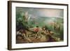 Landscape with the Fall of Icarus, circa 1555-Pieter Bruegel the Elder-Framed Giclee Print