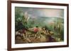 Landscape with the Fall of Icarus, circa 1555-Pieter Bruegel the Elder-Framed Giclee Print