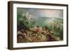 Landscape with the Fall of Icarus, circa 1555-Pieter Bruegel the Elder-Framed Premium Giclee Print