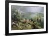 Landscape with the Fall of Icarus-Pieter Bruegel the Elder-Framed Premium Giclee Print