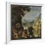 Landscape with the flight into Egypt, c.1610-40-David The Elder Teniers-Framed Giclee Print