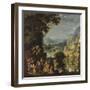 Landscape with the flight into Egypt, c.1610-40-David The Elder Teniers-Framed Giclee Print