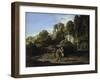 Landscape with the Flight to Egypt-Adam Elsheimer-Framed Giclee Print