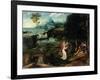 Landscape with the Legend of Saint Roch, Early 16th Century-Joachim Patinir-Framed Giclee Print