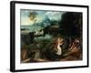 Landscape with the Legend of Saint Roch, Early 16th Century-Joachim Patinir-Framed Giclee Print